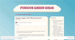 Desktop Screenshot of furiousgreenideas.com