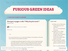Tablet Screenshot of furiousgreenideas.com